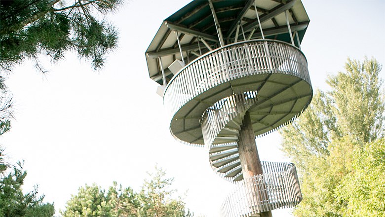 Aussichtsturm Viehofner Seen, © schwarz-koenig.at