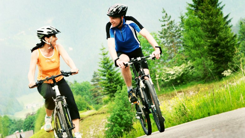 Radfahrer bei Kernhof, © Mostviertel Tourismus, weinfranz.at