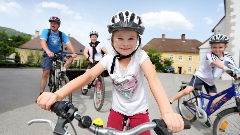 Kinderradtour am Traisental-Radweg, © weinfranz.at